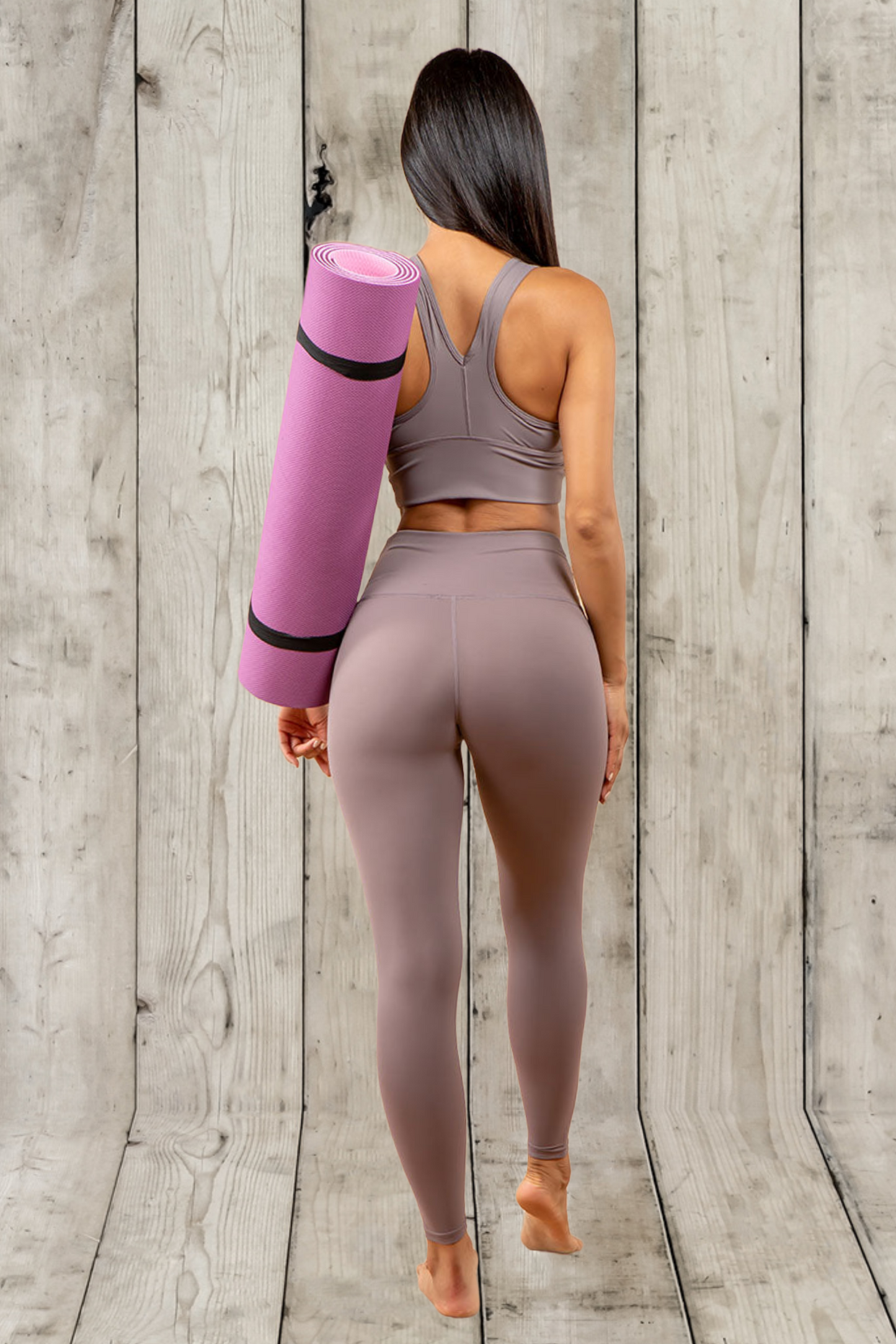 Opaque Ruching Waistband Active legging