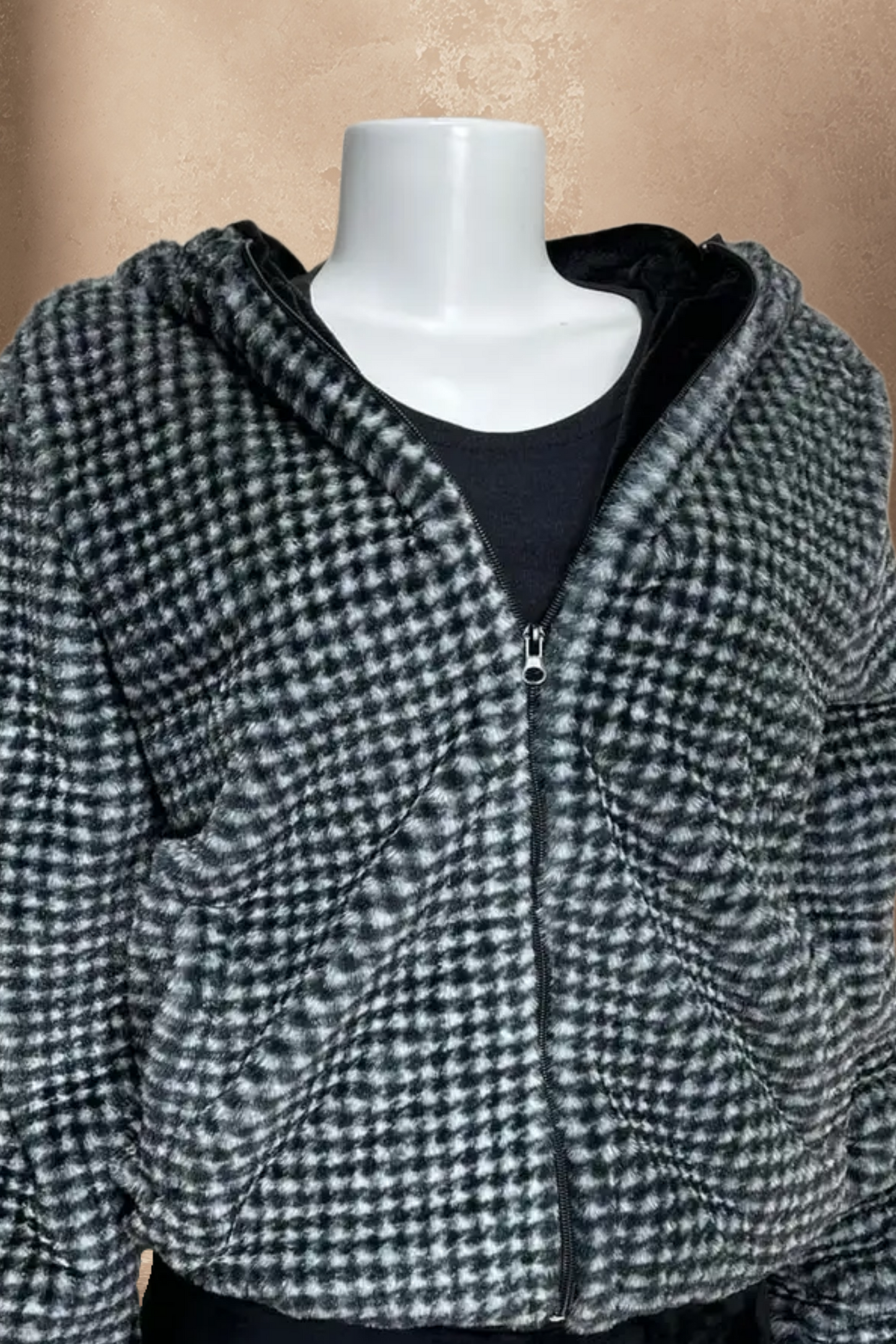 Square Teddy Bear Jacket