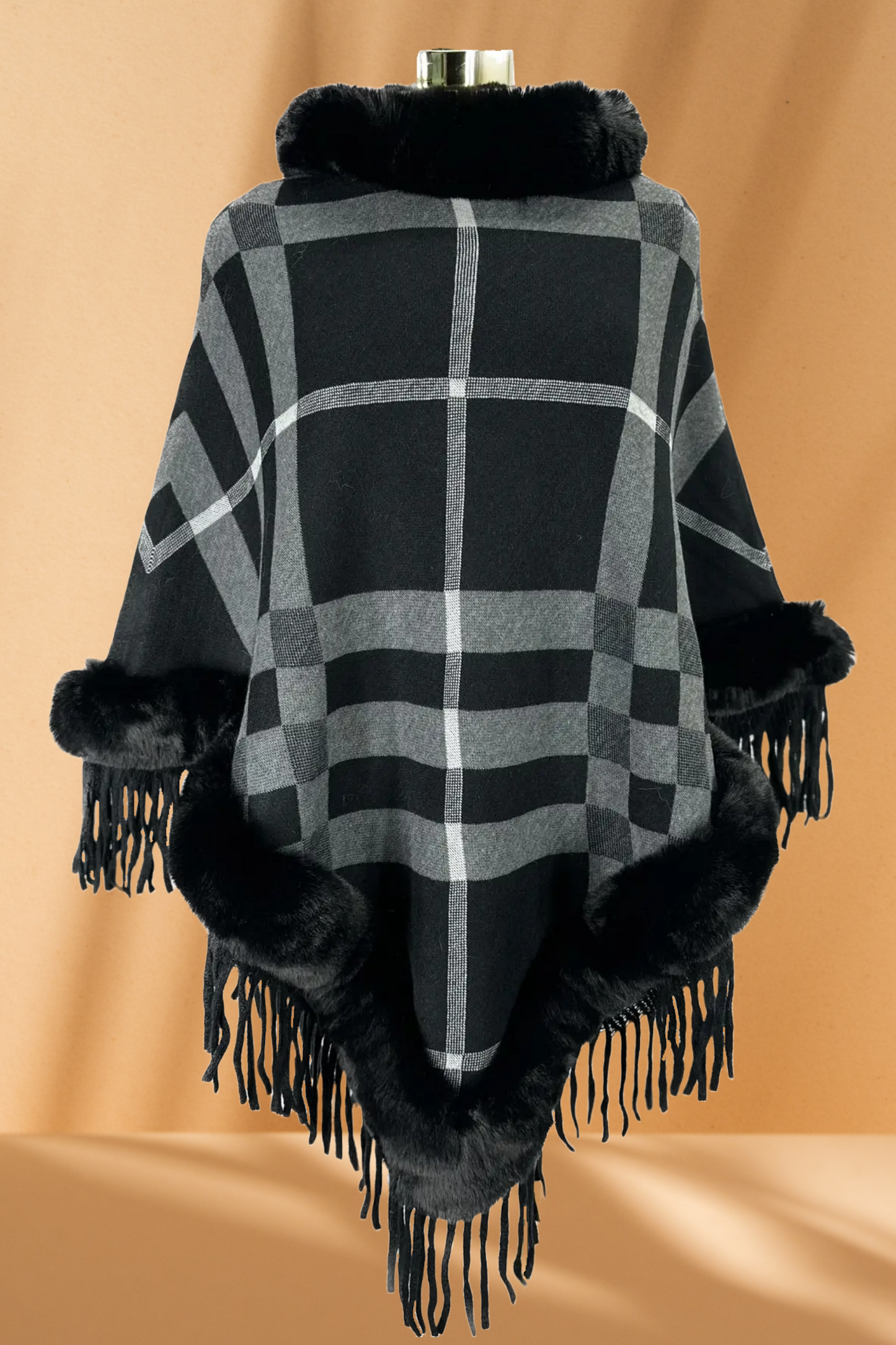 Fluffy Poncho