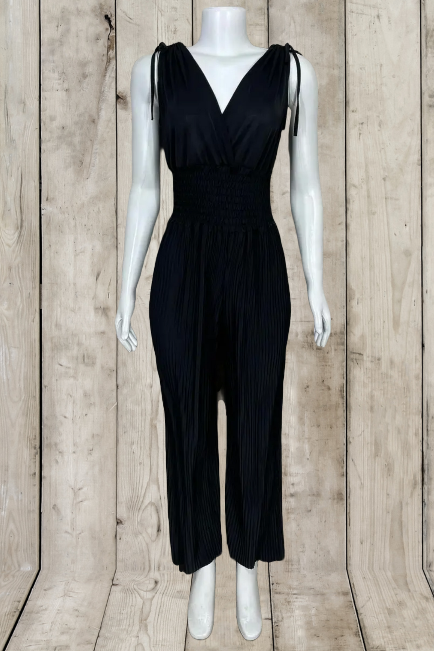 Pleated Jumpsuit