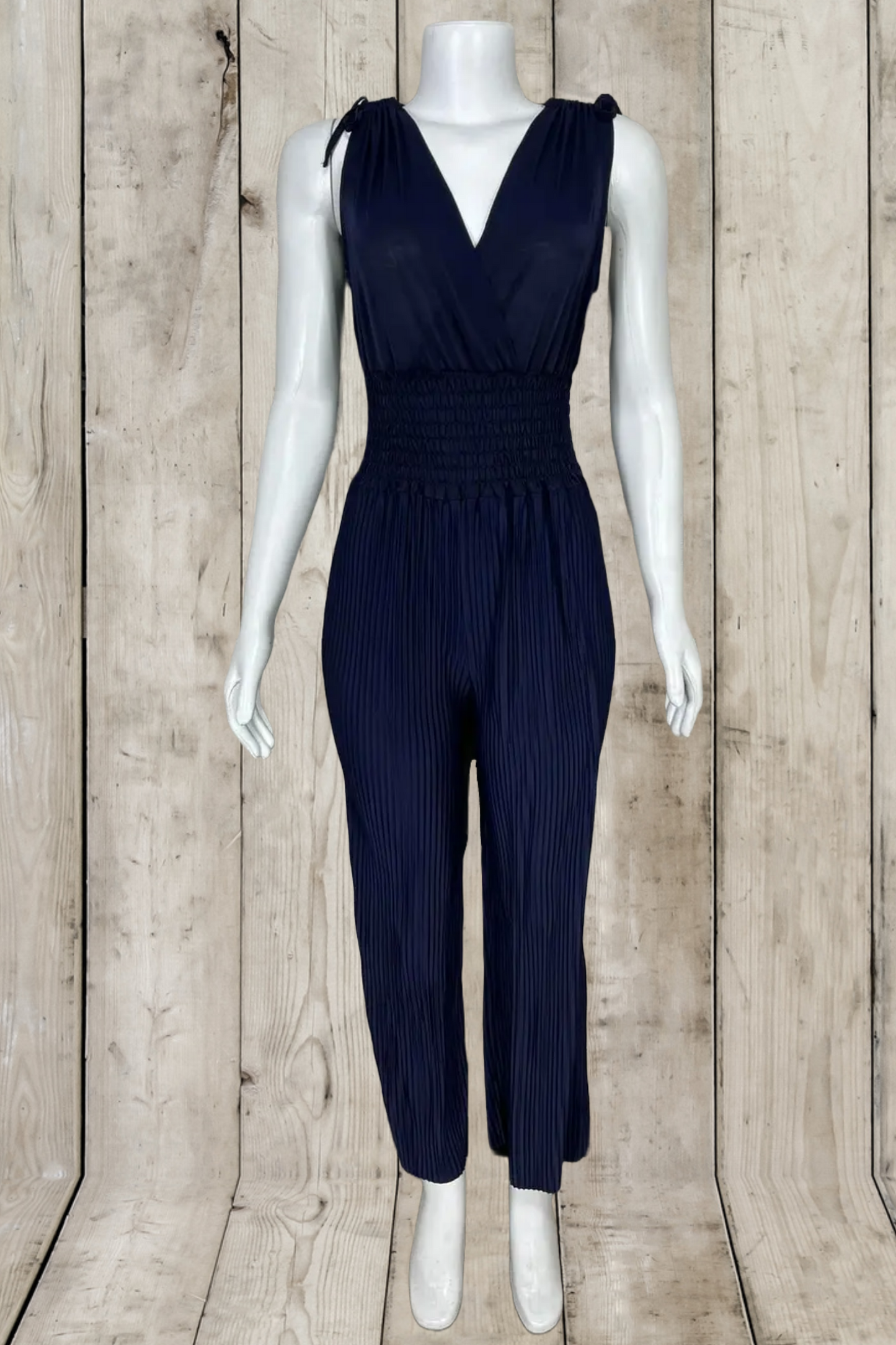Pleated Jumpsuit