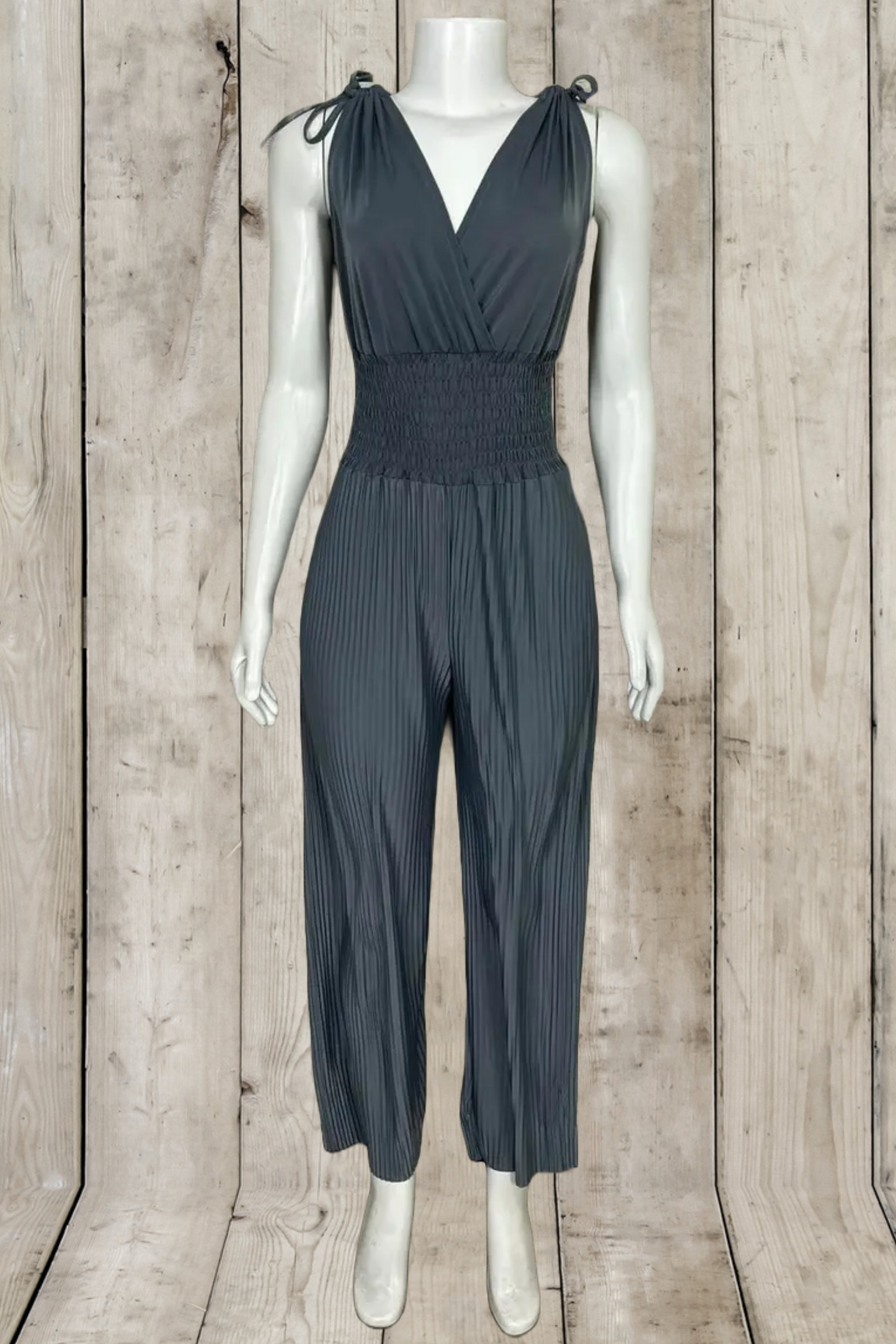 Pleated Jumpsuit