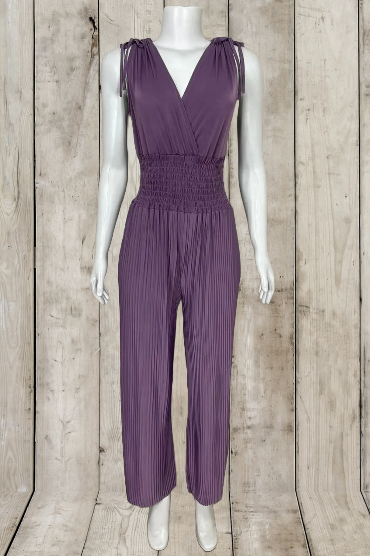 Pleated Jumpsuit