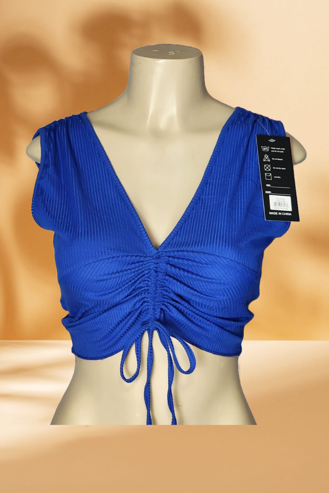 Ribbed Crop-Top