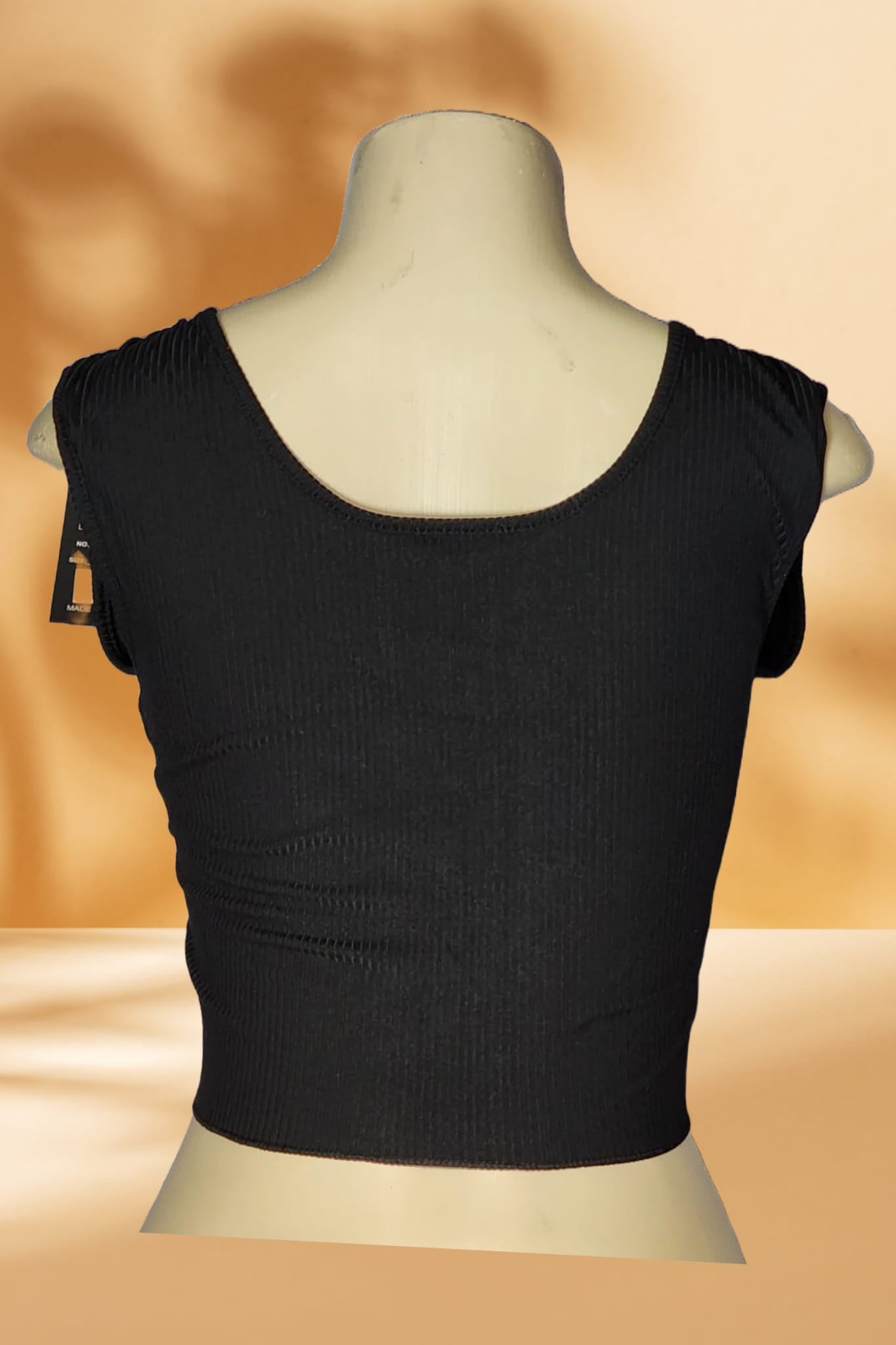 Ribbed Crop-Top