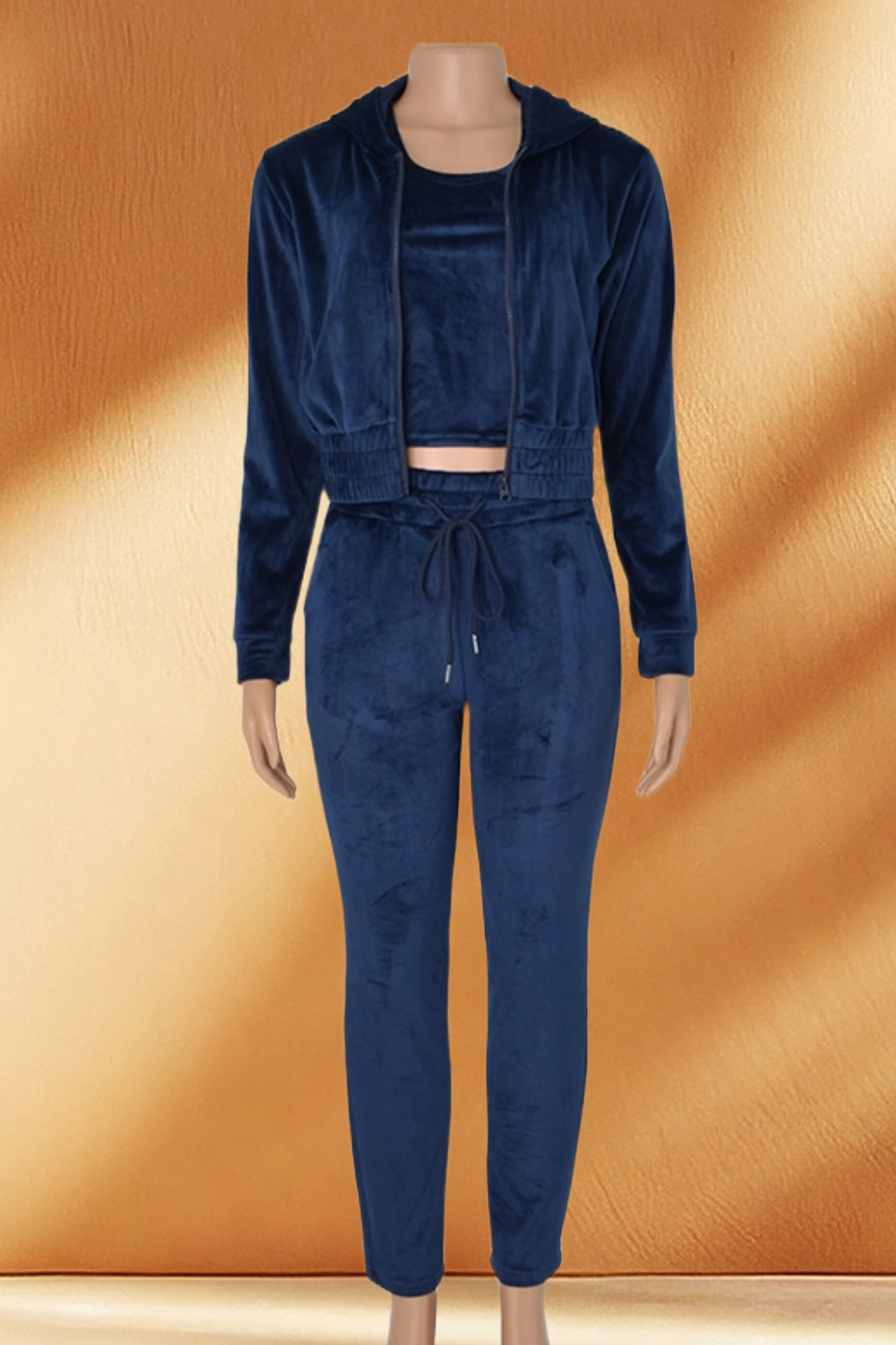 Women's Velvet 3 Piece Set