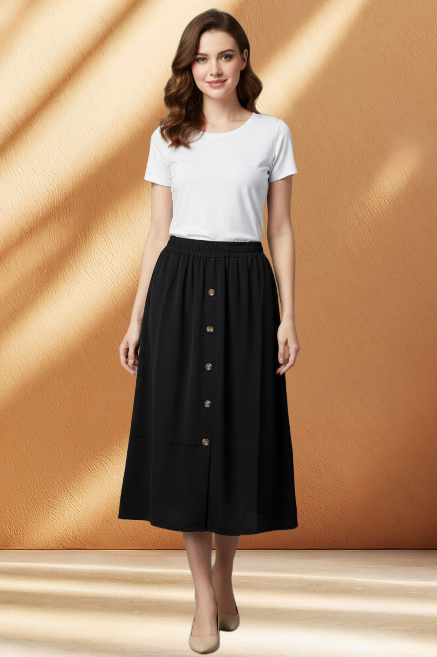 Women's Causal Long Skirt