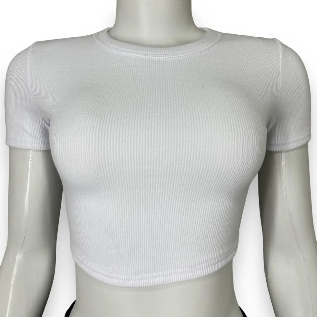 Short Sleeve Crop-top