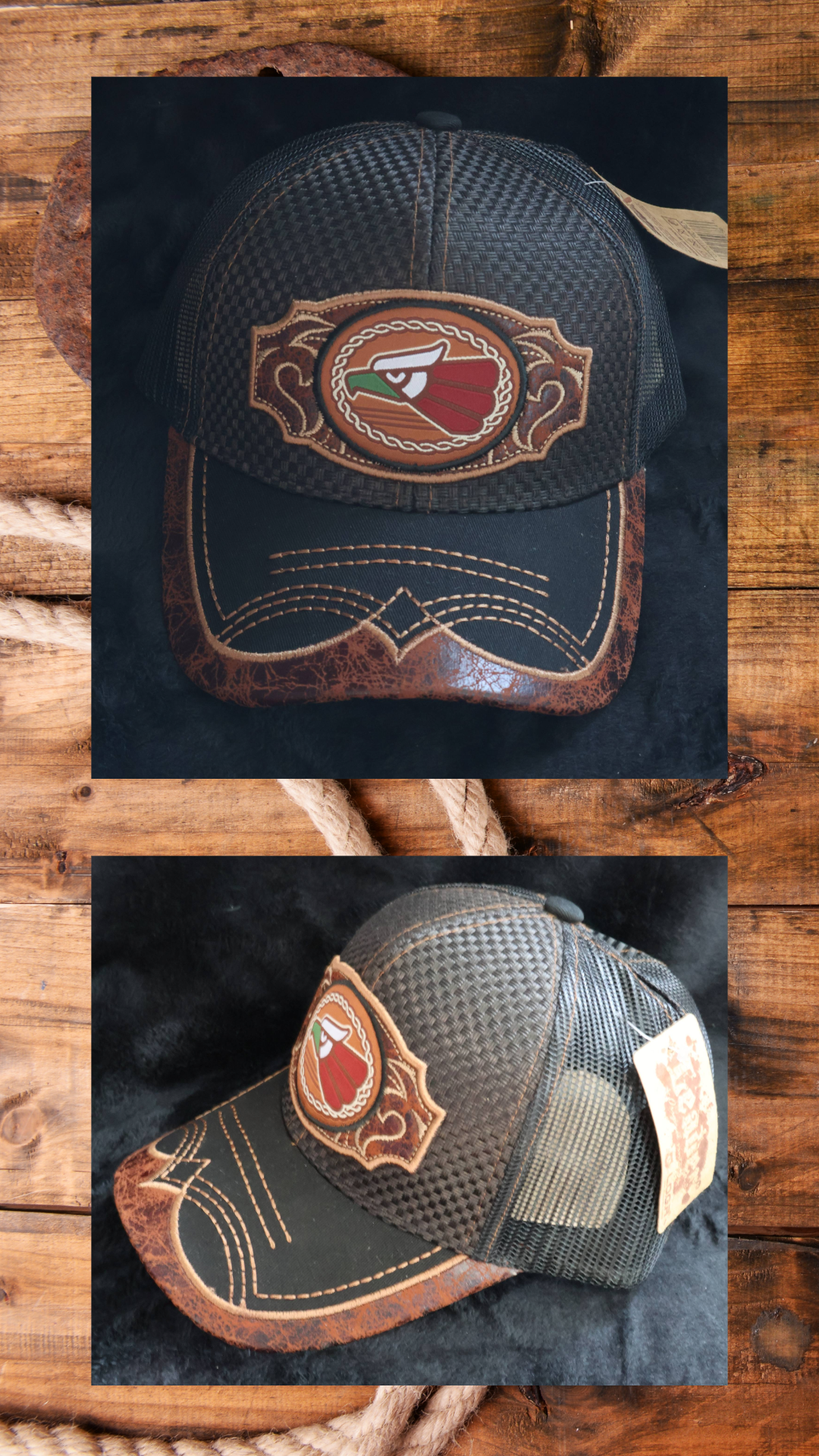 Snap-Back Trucker Hat Western Style