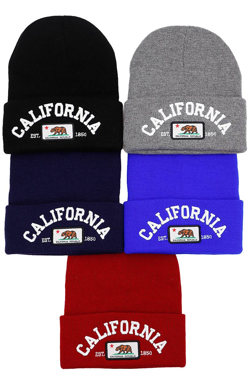 California Republic Arc Logo Classic Beanie