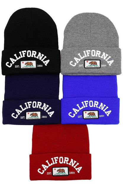 California Republic Arc Logo Classic Beanie
