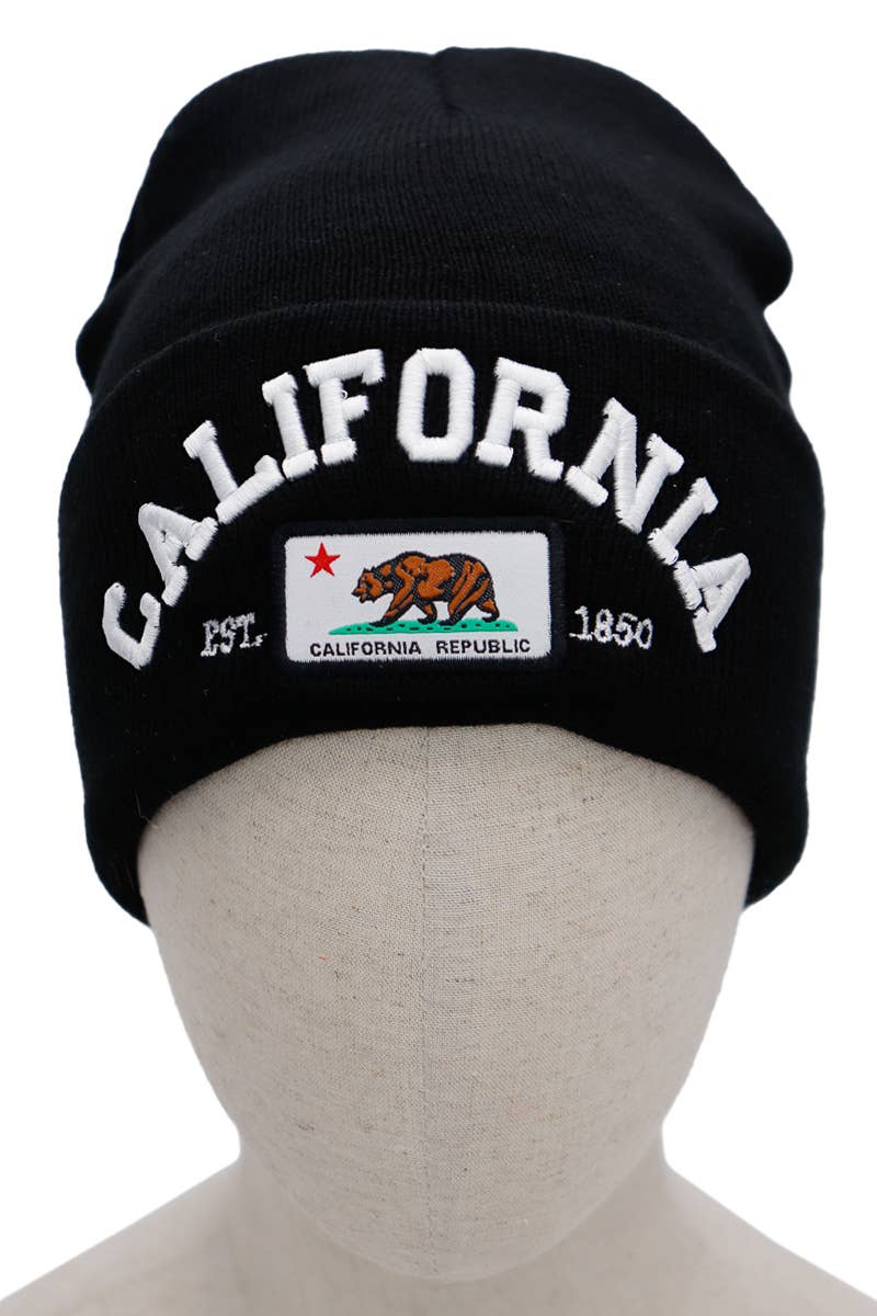 California Republic Arc Logo Classic Beanie