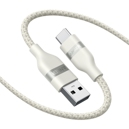 Anker USB-A to USB-C Cable (3 ft/6 ft, Upcycled-Braided)