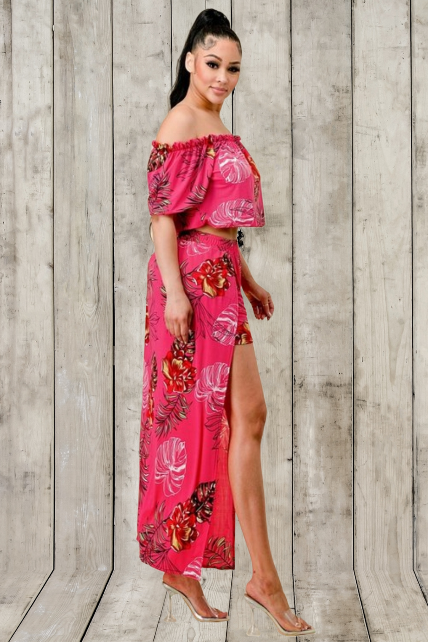 Floral Skirt 2 Piece Set