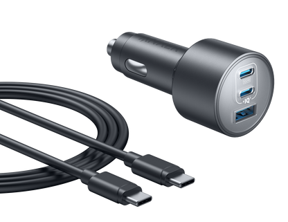 Anker Nano Car Charger (167.5W, 3 Ports)
