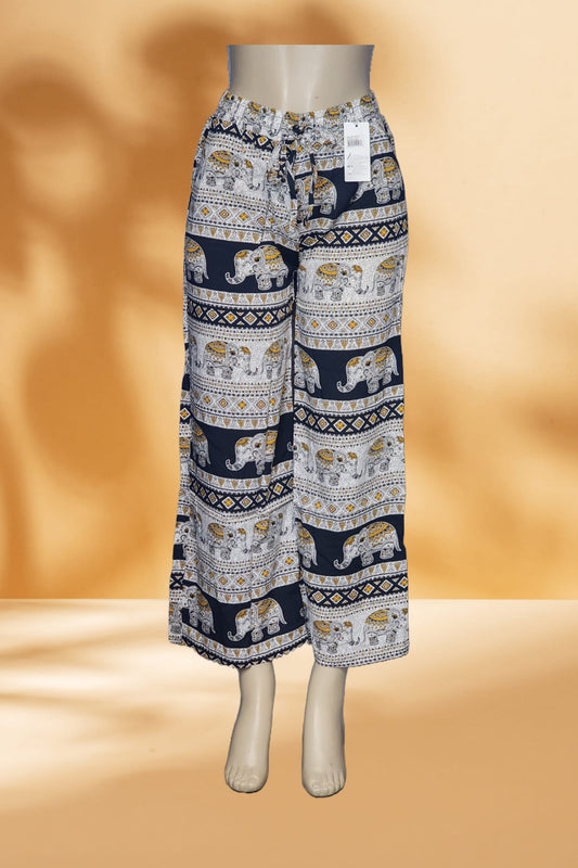Elephant Print Pants