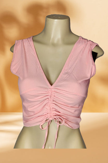 Ribbed Crop-Top