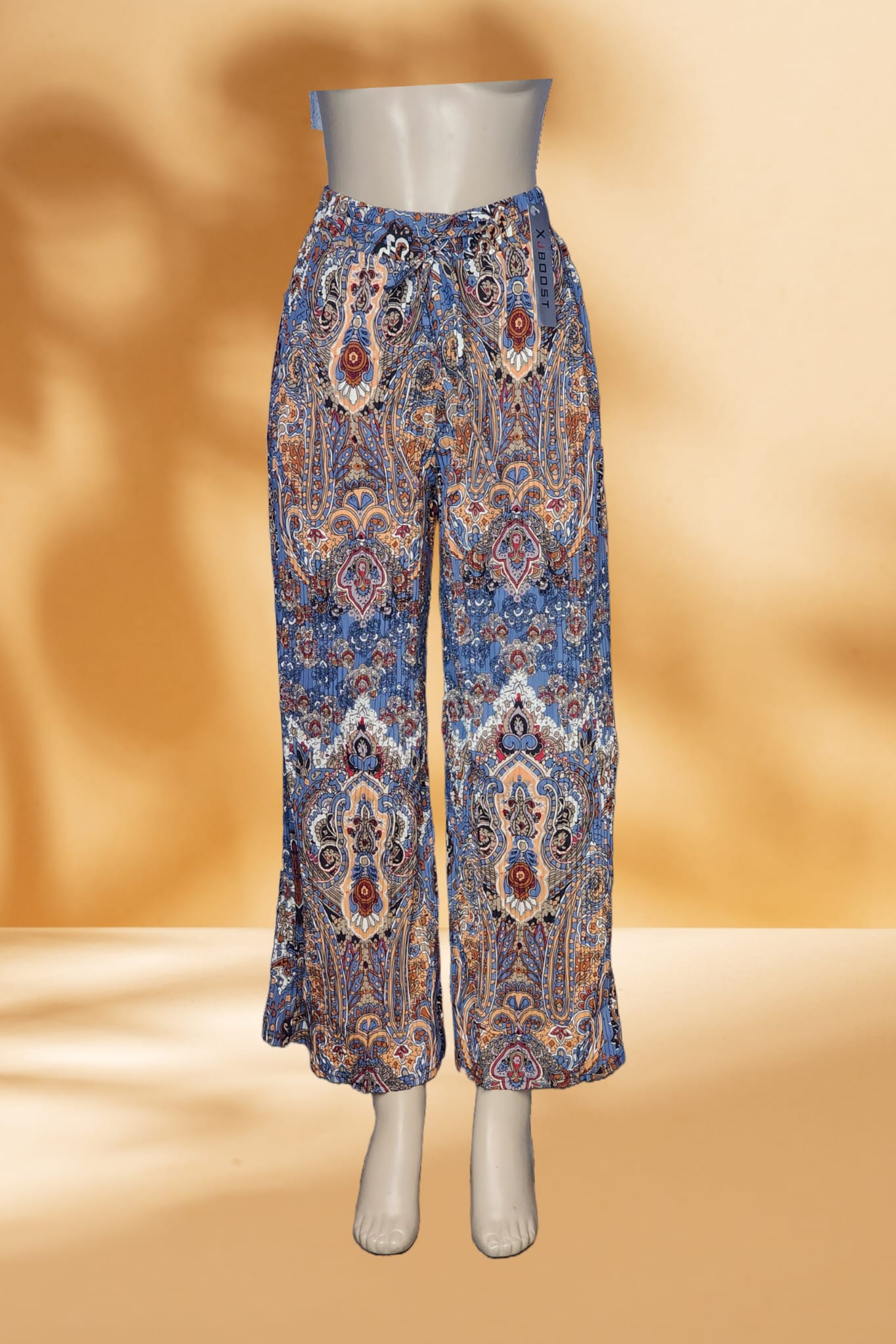 Floral Pleated Pants