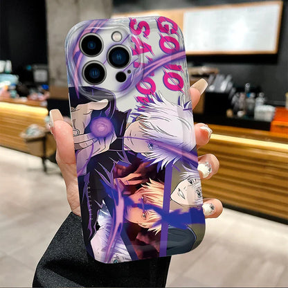 Jujutsu Kaisen Gojo Satoru Soft Wave Phone Case For iPhone