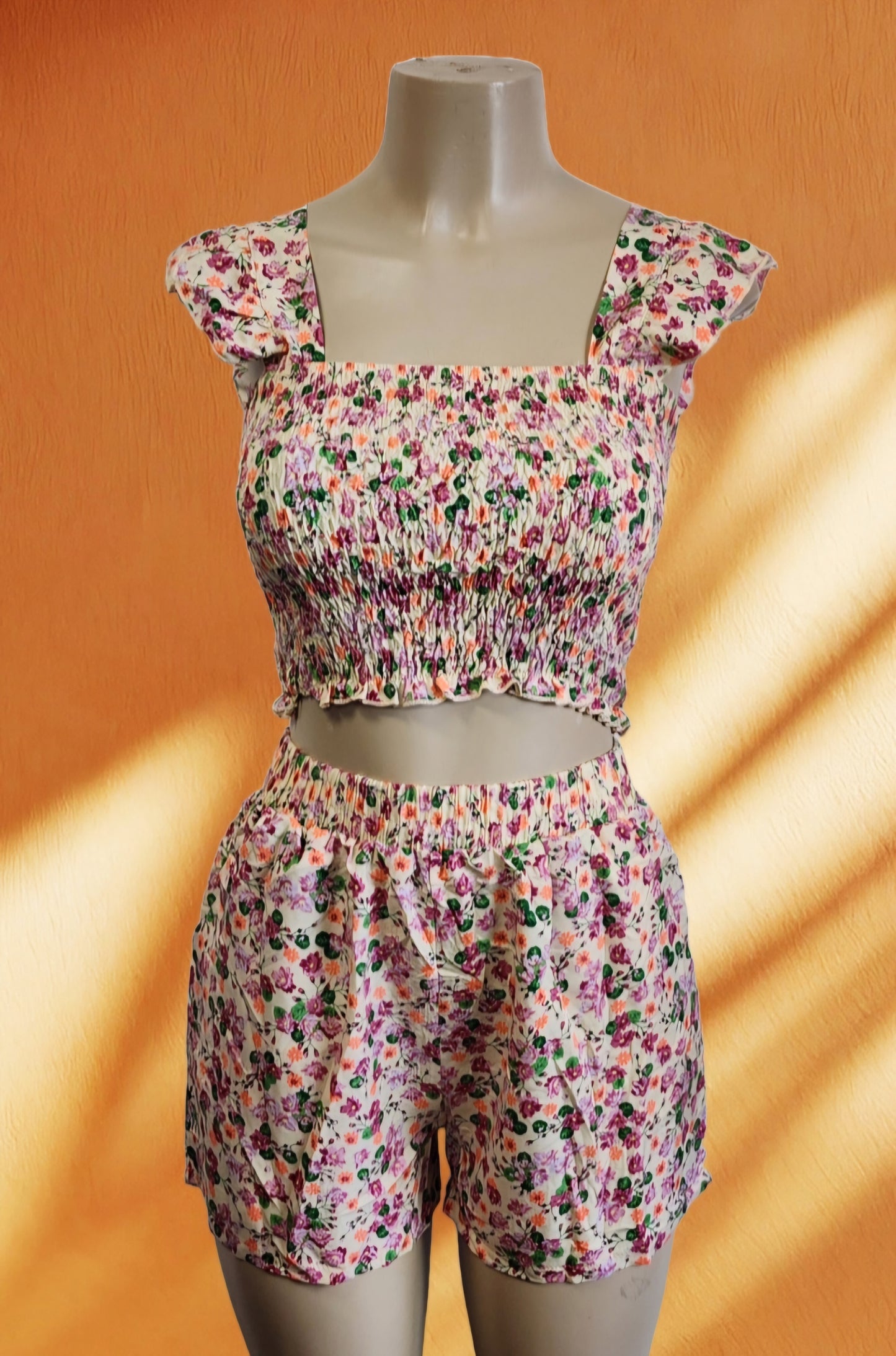 Flower Short Set
