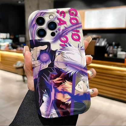 Jujutsu Kaisen Gojo Satoru Soft Wave Phone Case For iPhone