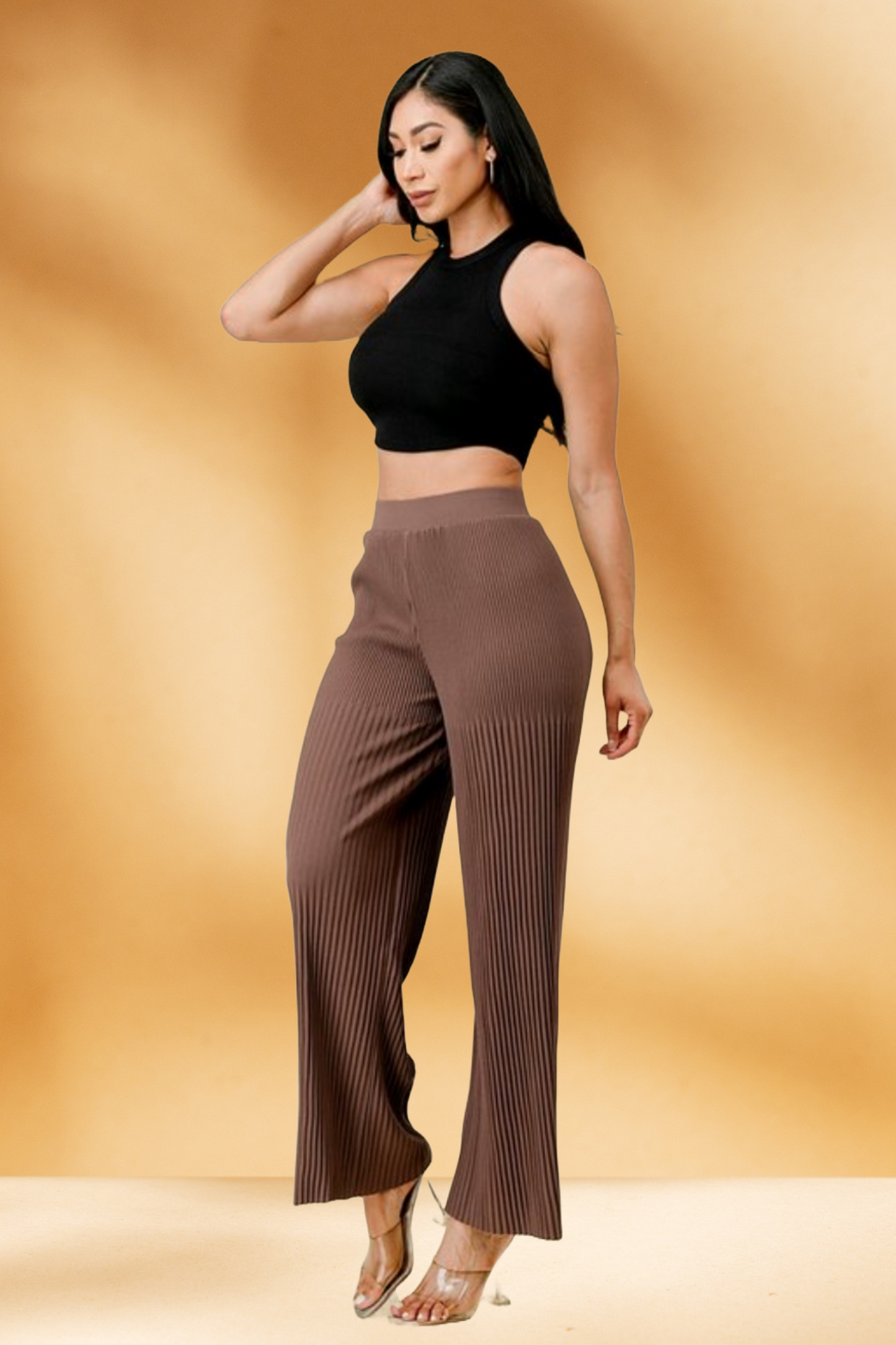 Pleated Pants