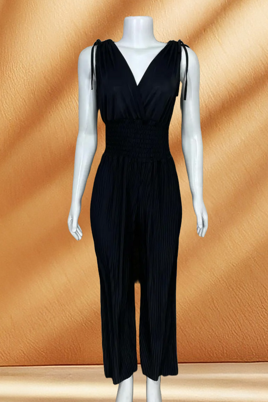 Pleated Jumpsuit