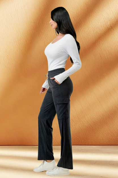 Corduroy Cargo Pants