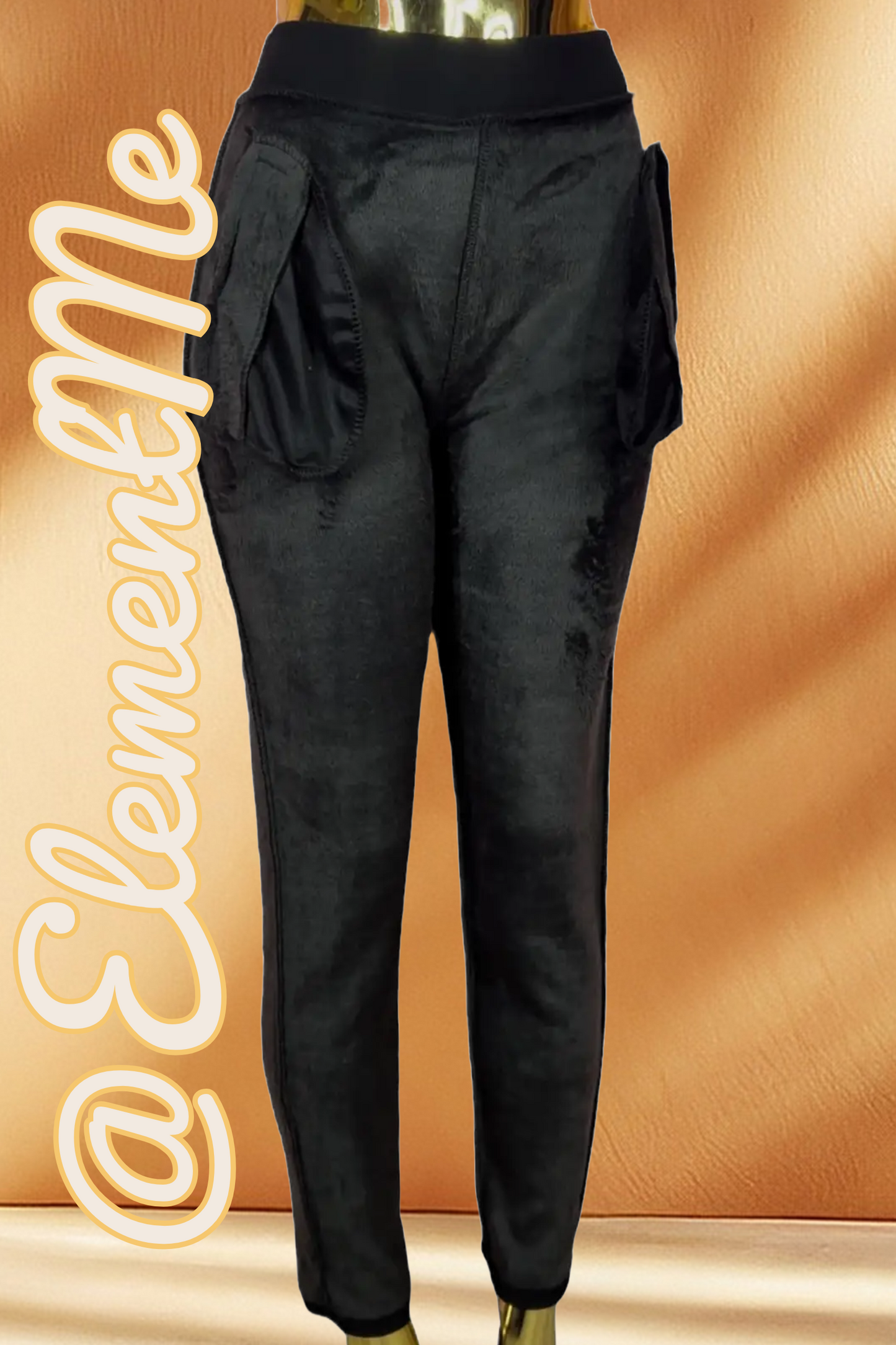Casual Pants with Fleece