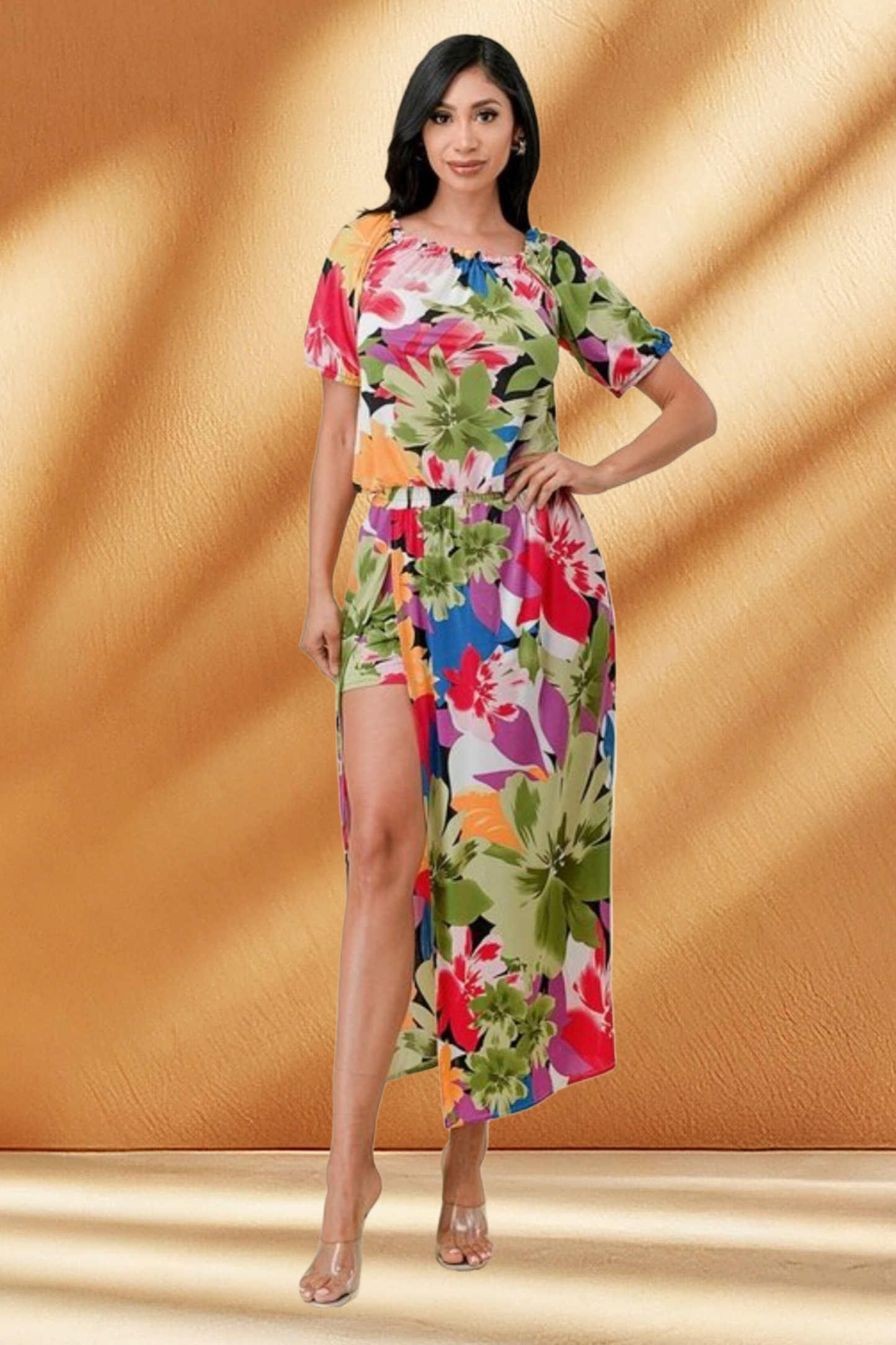 Floral Skirt 2 Piece Set