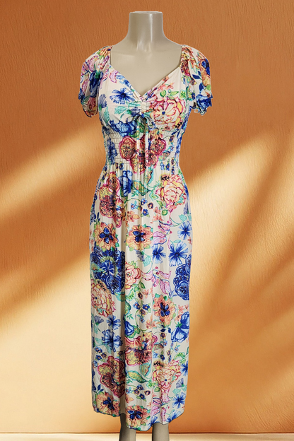 Floral Long Dress