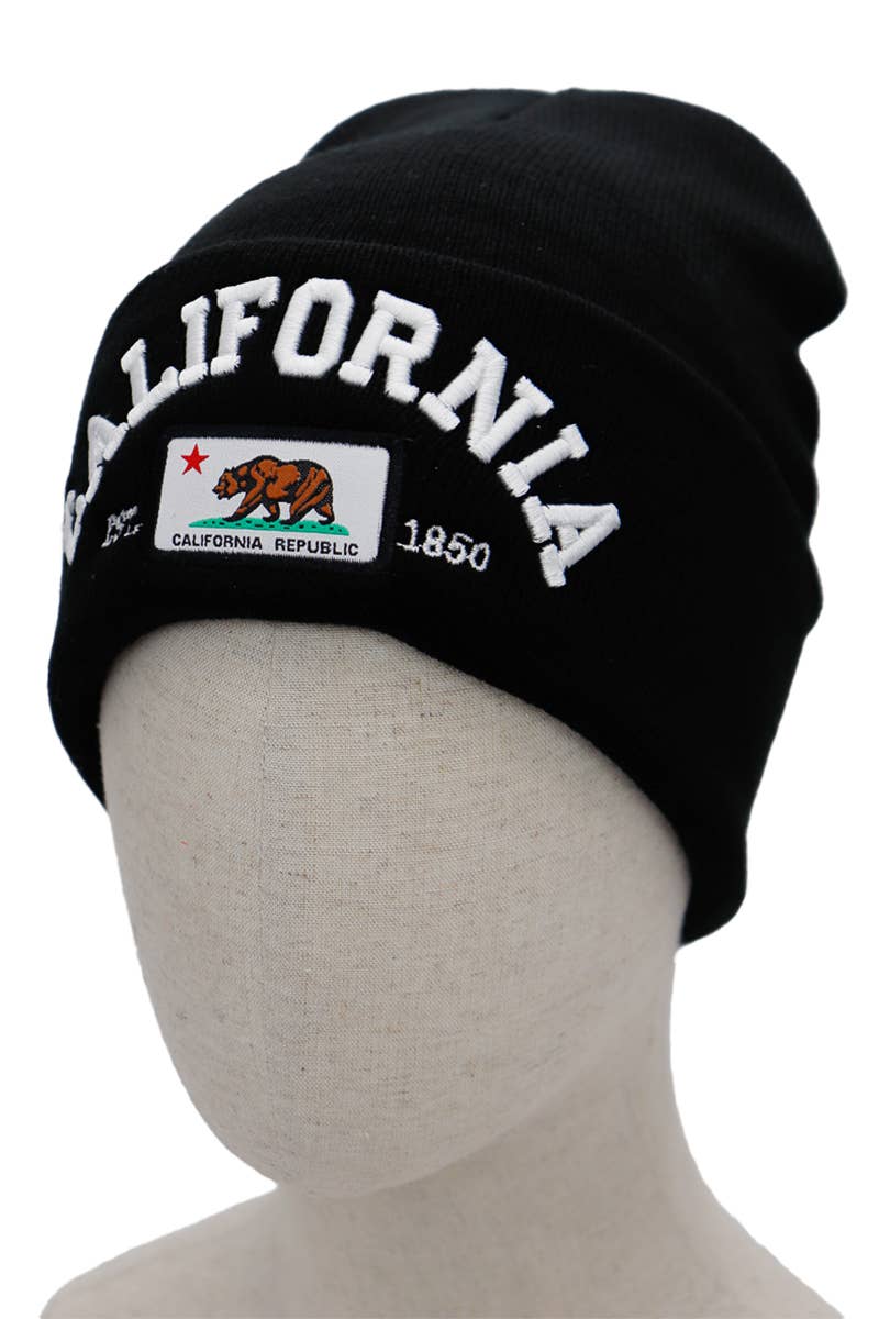 California Republic Arc Logo Classic Beanie