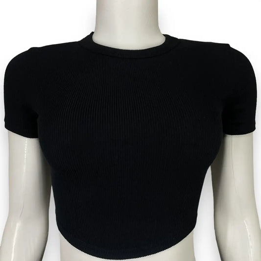 Short Sleeve Crop-top