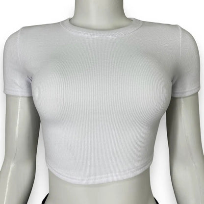 Short Sleeve Crop-top