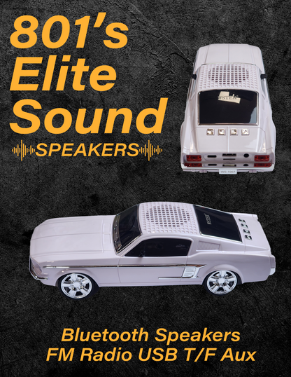 WS-1967 Mustang GT Classic Bluetooth Speaker