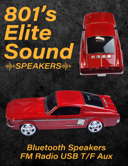 WS-1967 Mustang GT Classic Bluetooth Speaker
