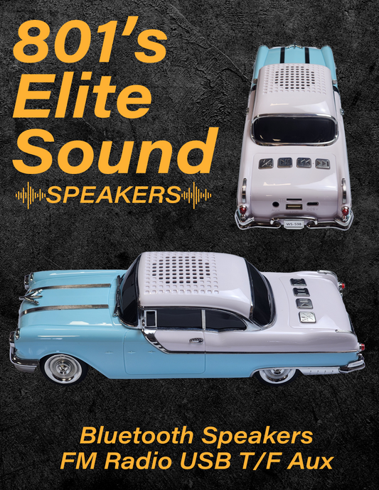 WS-598 Vintage Chevrolet Impala Bluetooth Speaker
