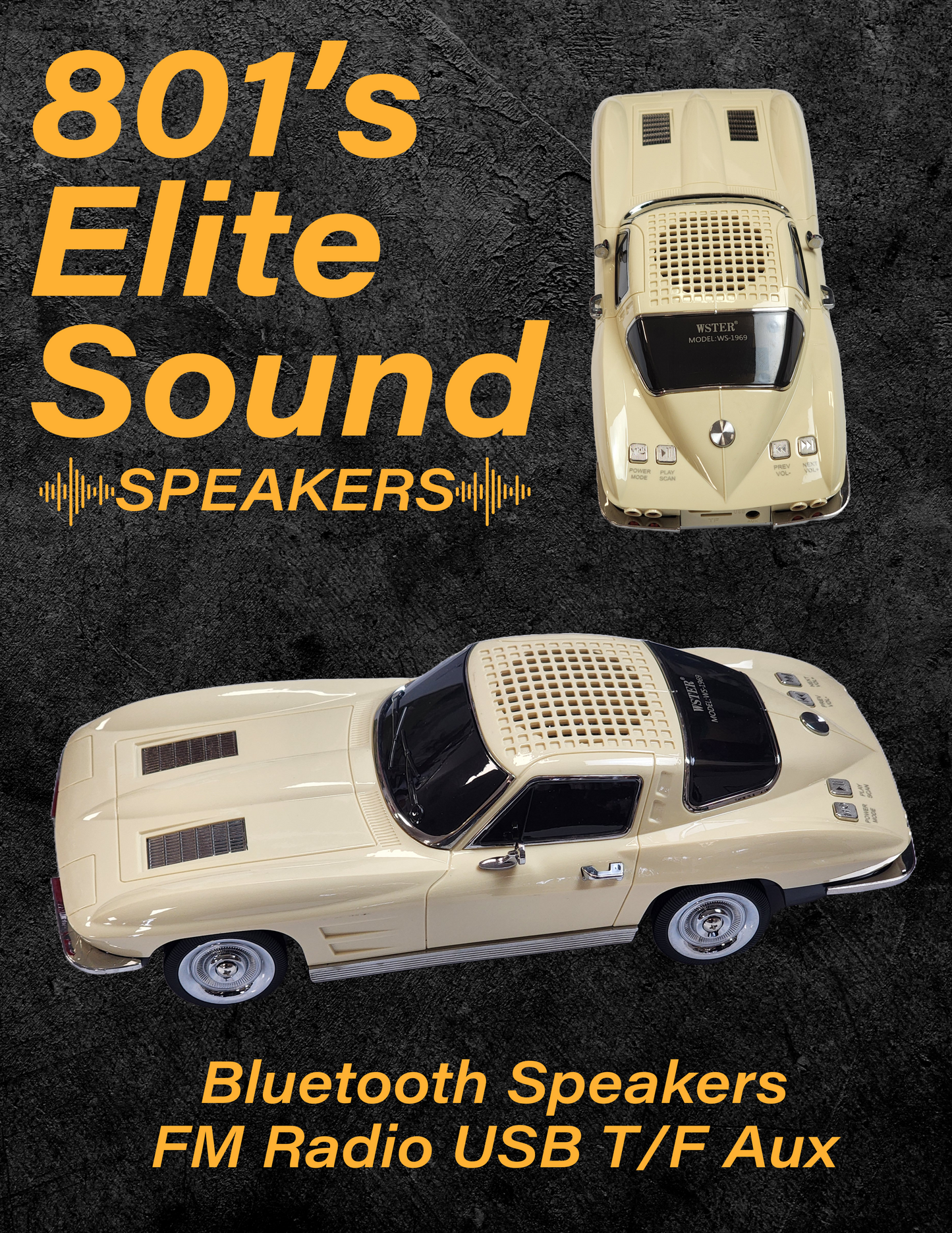 WS-1969 Chevrolet Corvette Bluetooth Speaker