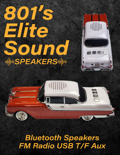 WS-598 Vintage Chevrolet Impala Bluetooth Speaker