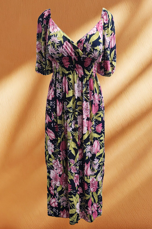 Women's Floral Long Dress
