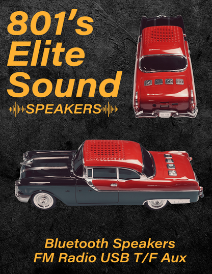 WS-598 Vintage Chevrolet Impala Bluetooth Speaker