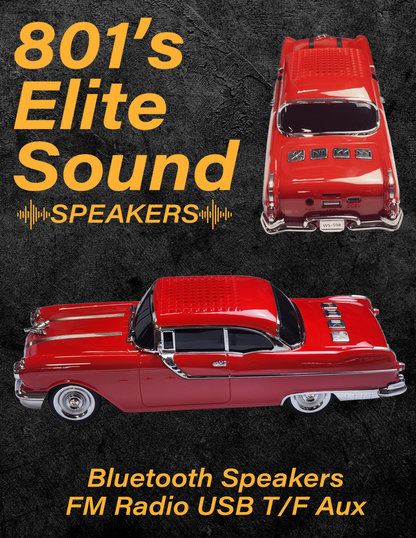 WS-598 Vintage Chevrolet Impala Bluetooth Speaker