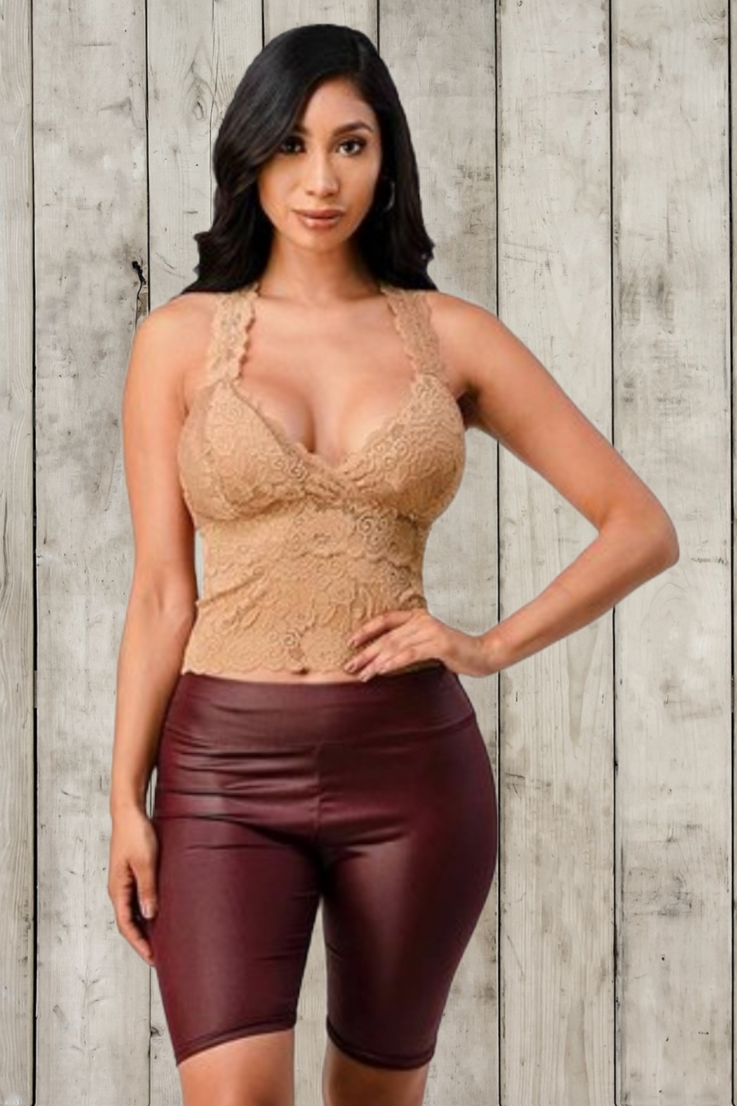 Long Lace Bralette