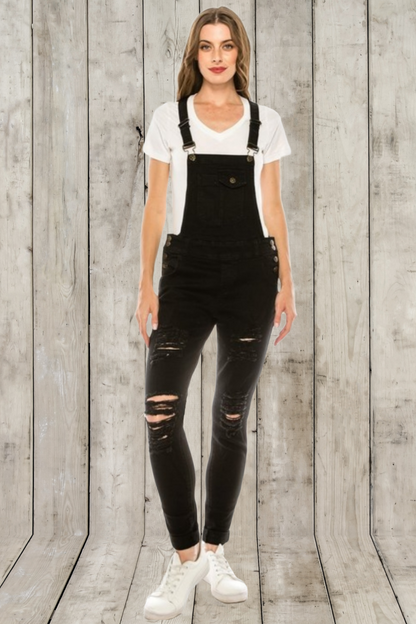 Denim Overalls