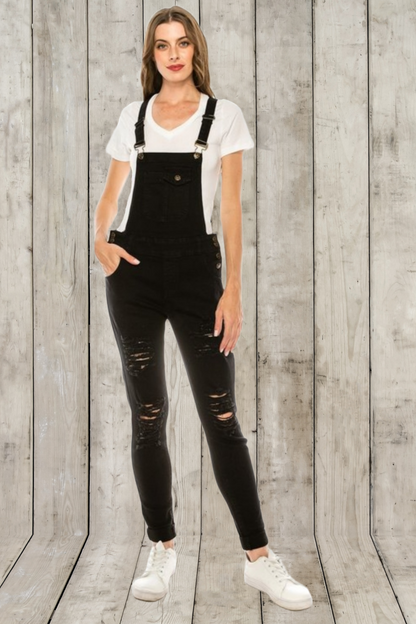 Denim Overalls