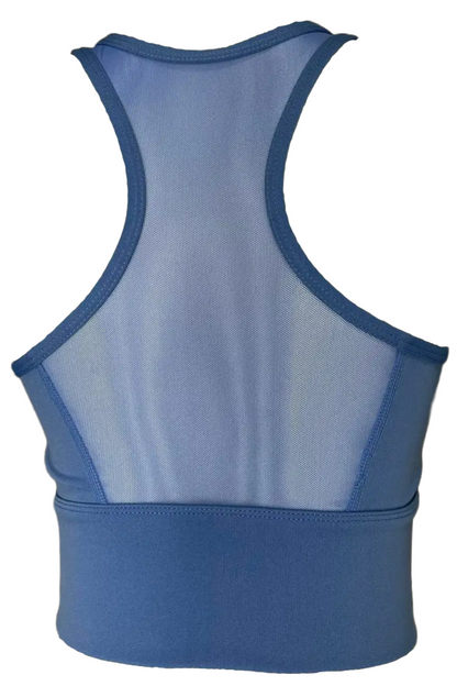 Zip-Up Sport Bra