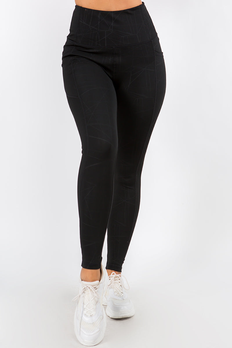 Abstract Design Legging