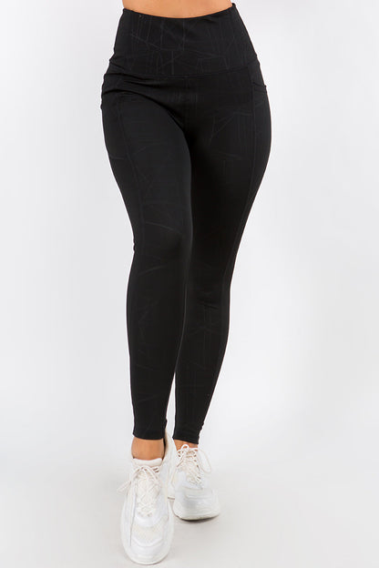 Abstract Design Legging